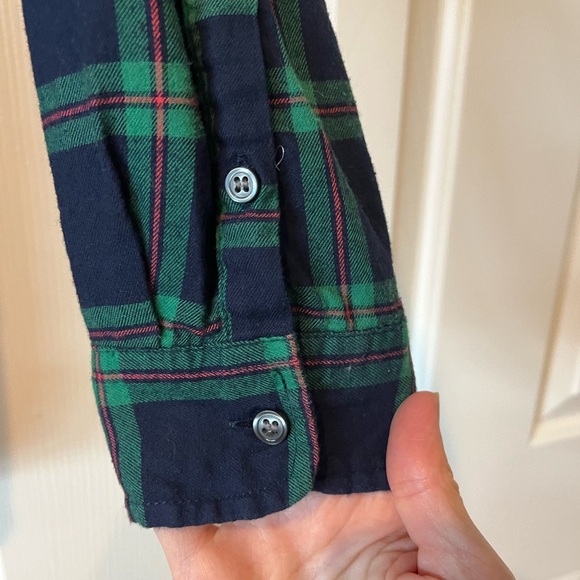 J.Crew XS plaid flannel popover - Picture 6 of 11